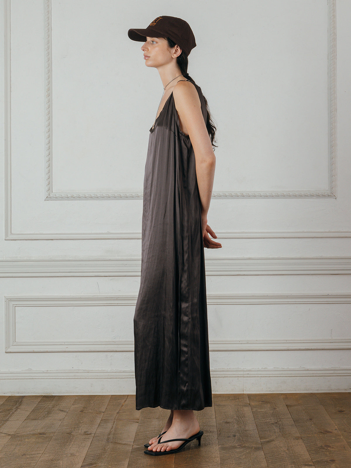 SATIN DRESS