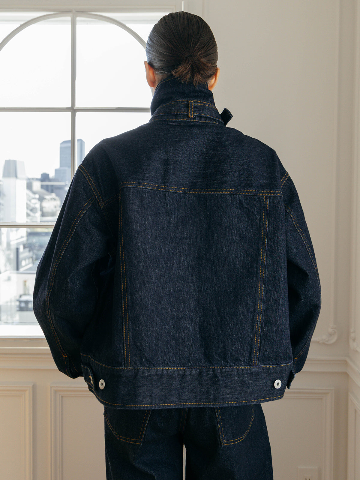 TWO POCKET DENIM JACKET