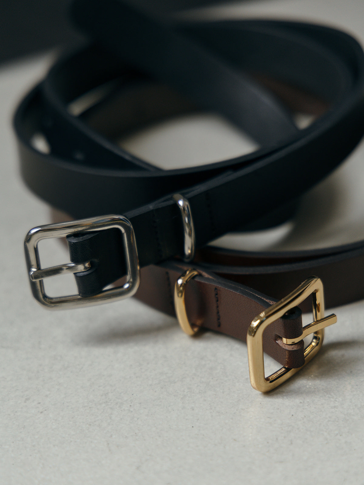 NARROW LEATHER BELT