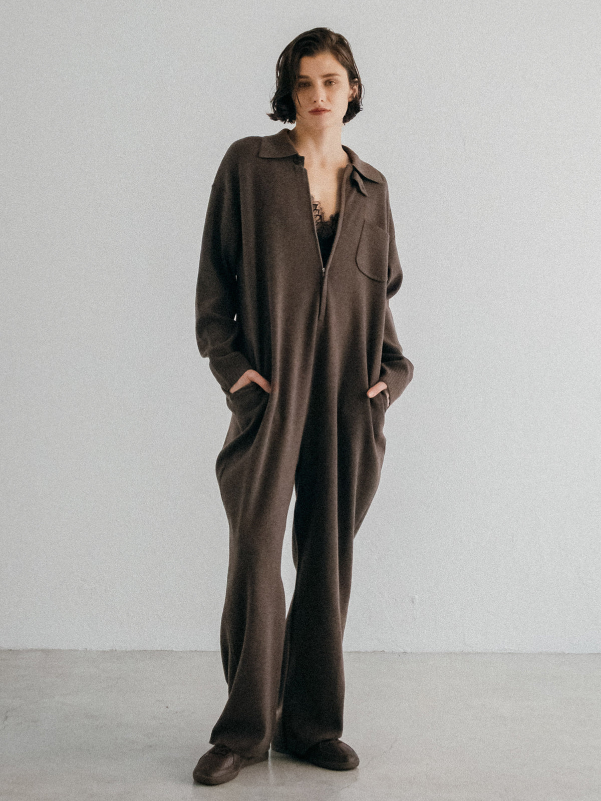 KNIT JUMP SUIT
