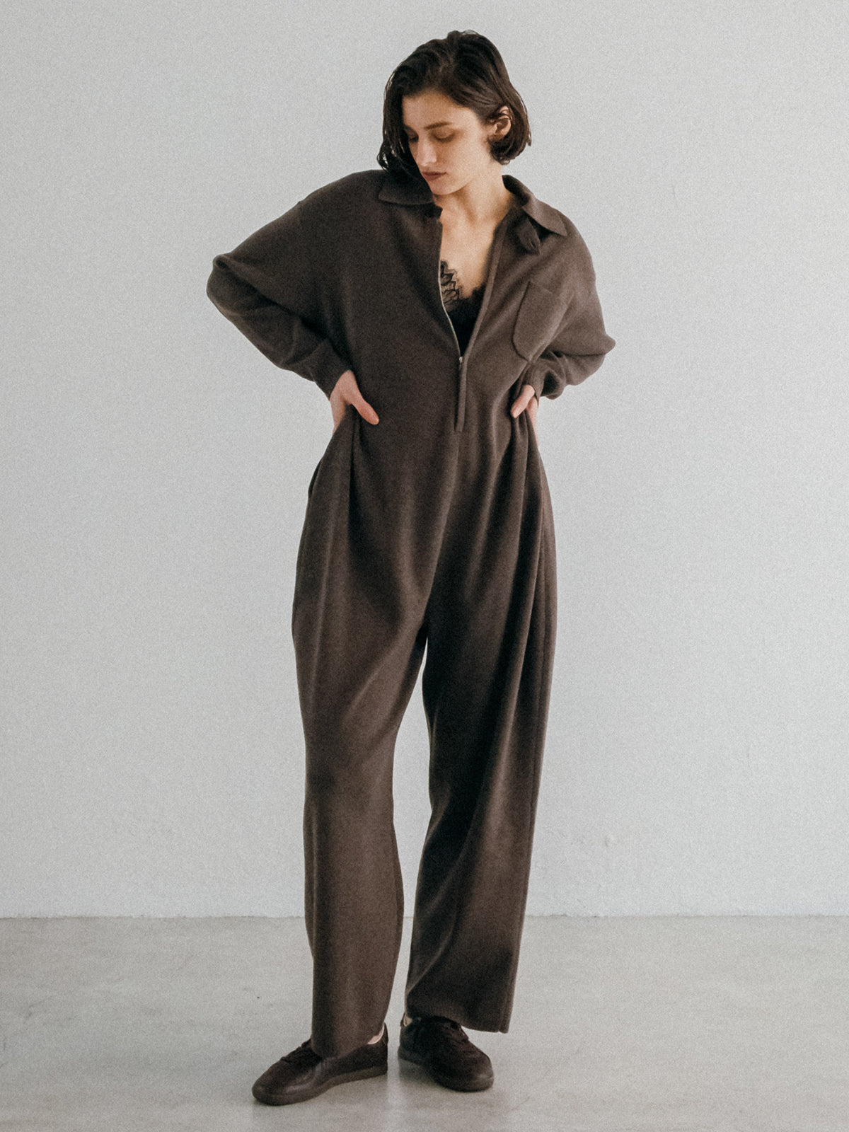 KNIT JUMP SUIT