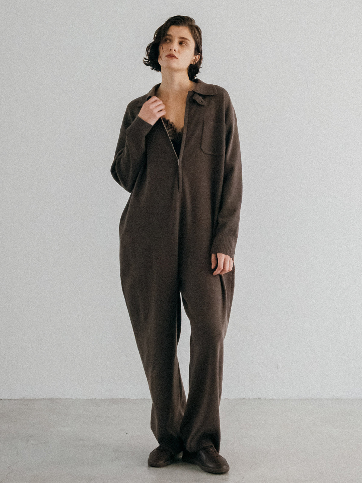 KNIT JUMP SUIT