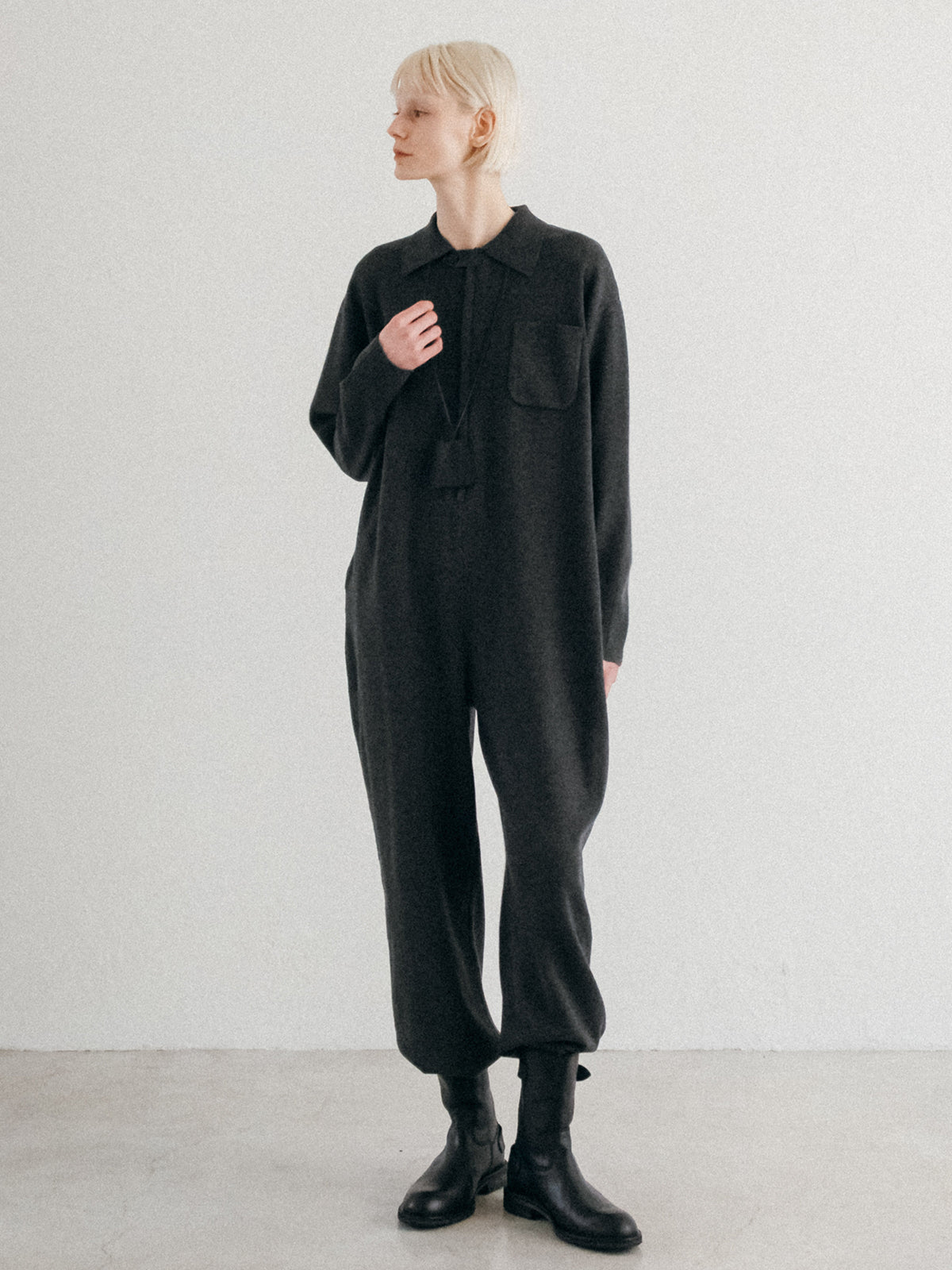 KNIT JUMP SUIT