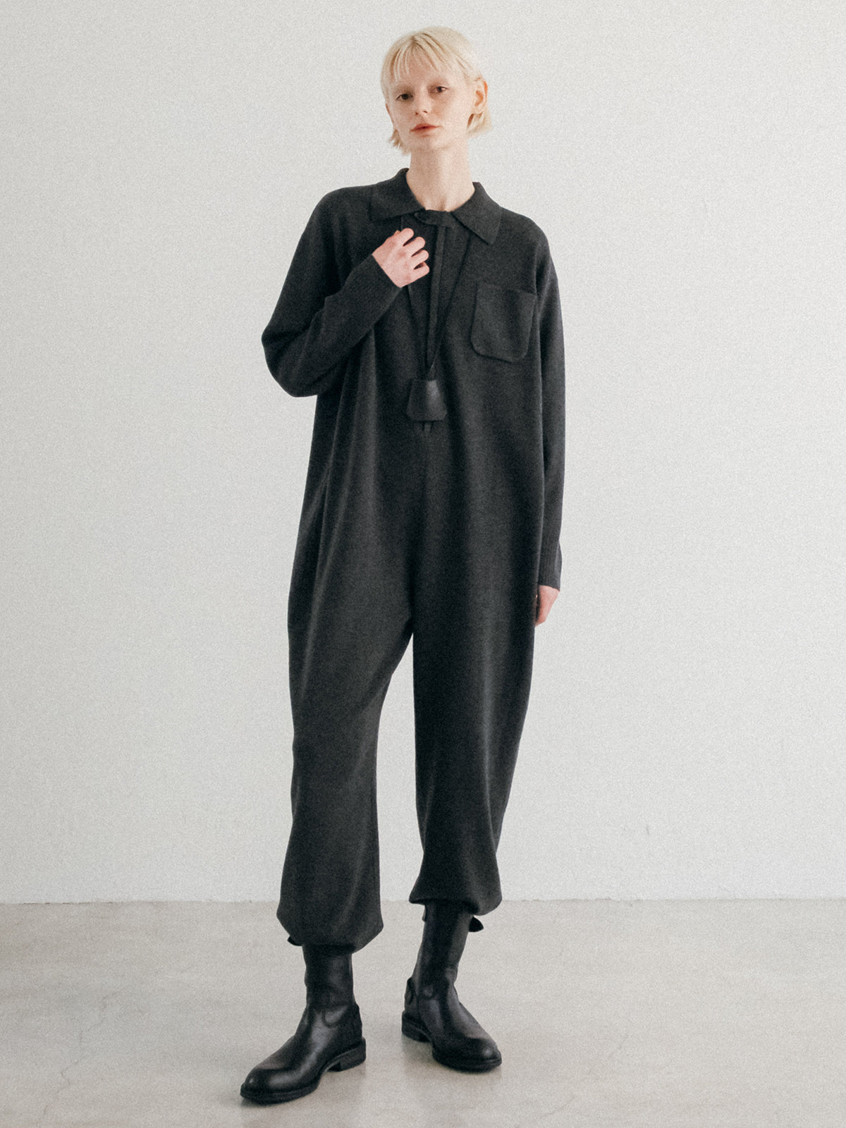 KNIT JUMP SUIT