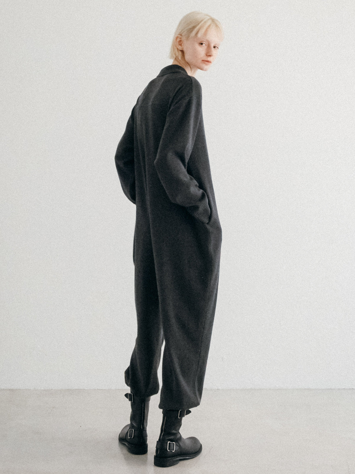 KNIT JUMP SUIT