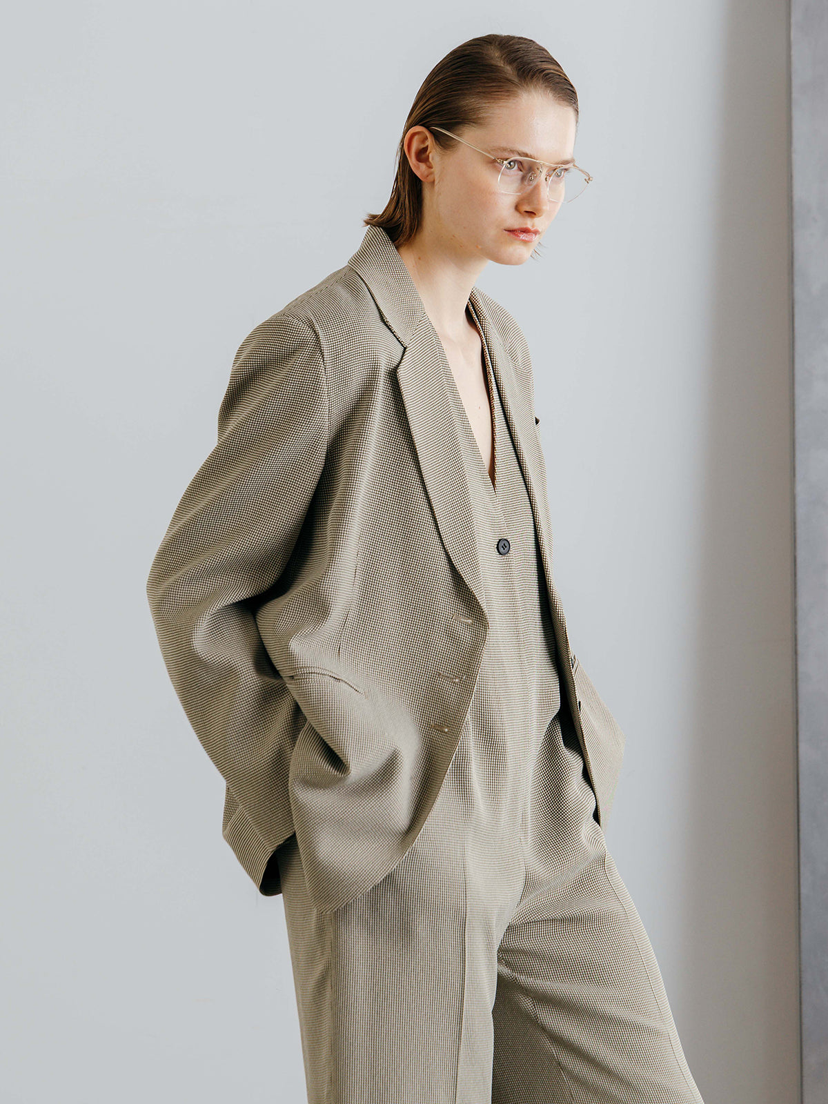 CHECK JQ JUMP SUIT