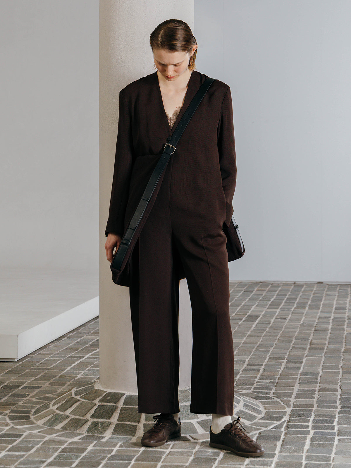 CHECK JQ JUMP SUIT