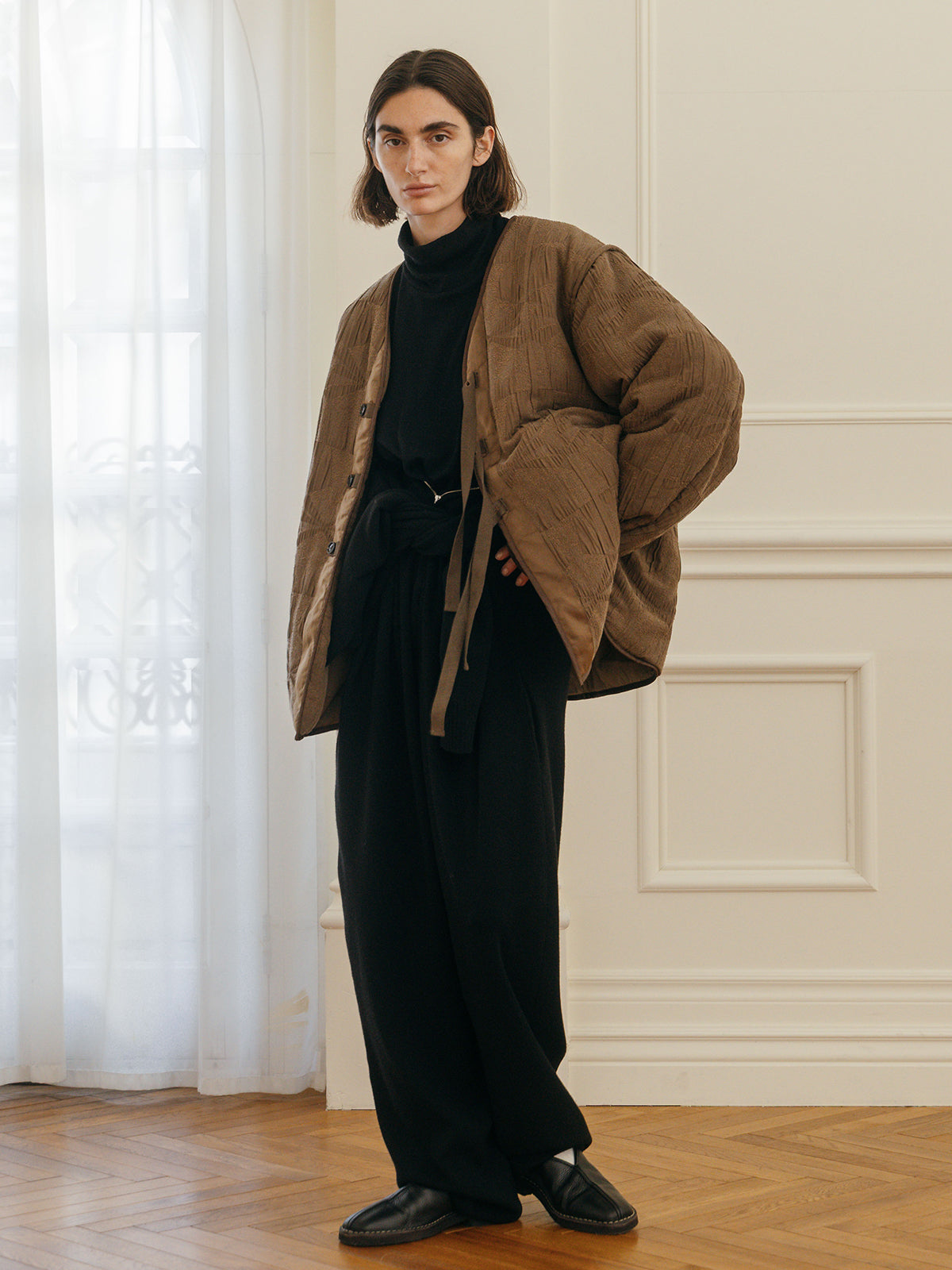 KIRYU JACQUARD LINER JACKET