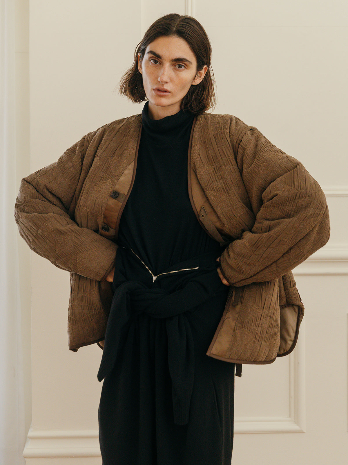 KIRYU JACQUARD LINER JACKET