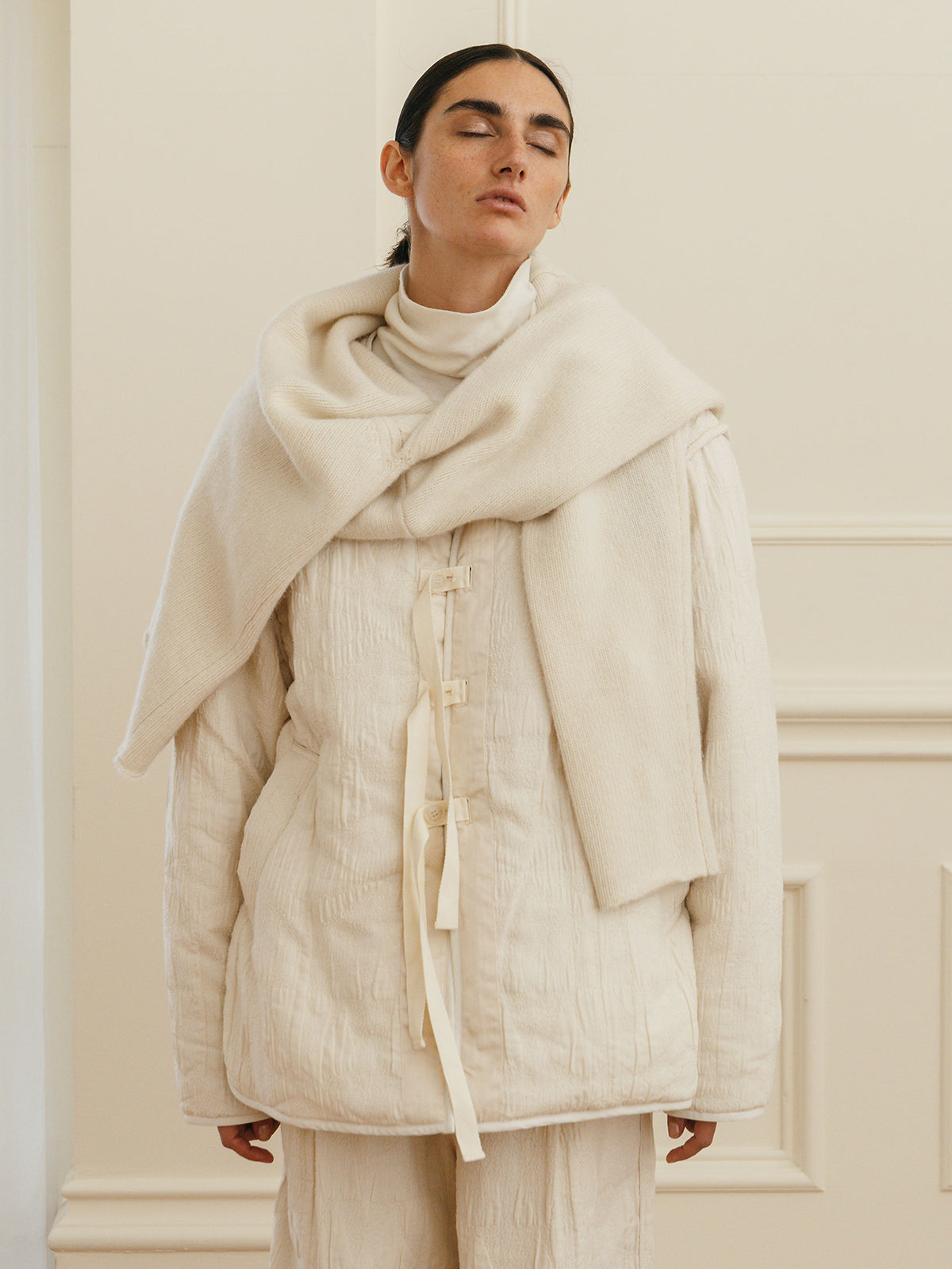 KIRYU JACQUARD LINER JACKET