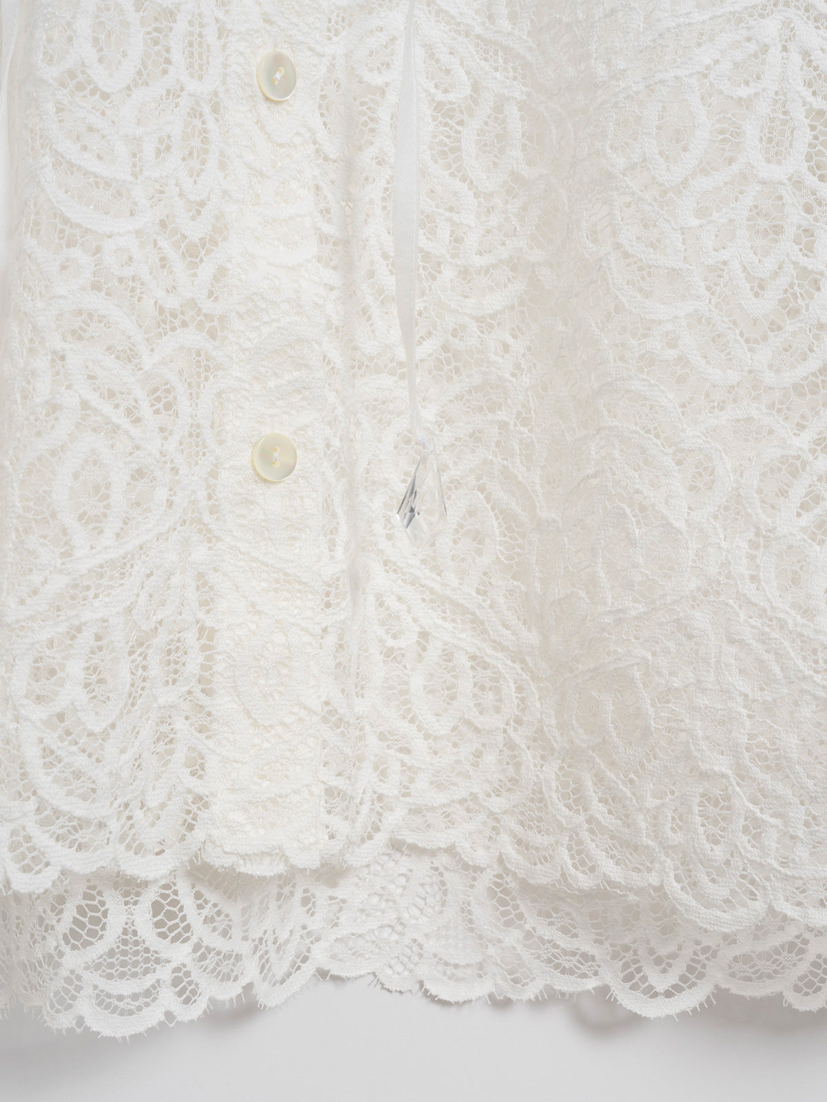 Juliet lace cape blouse
