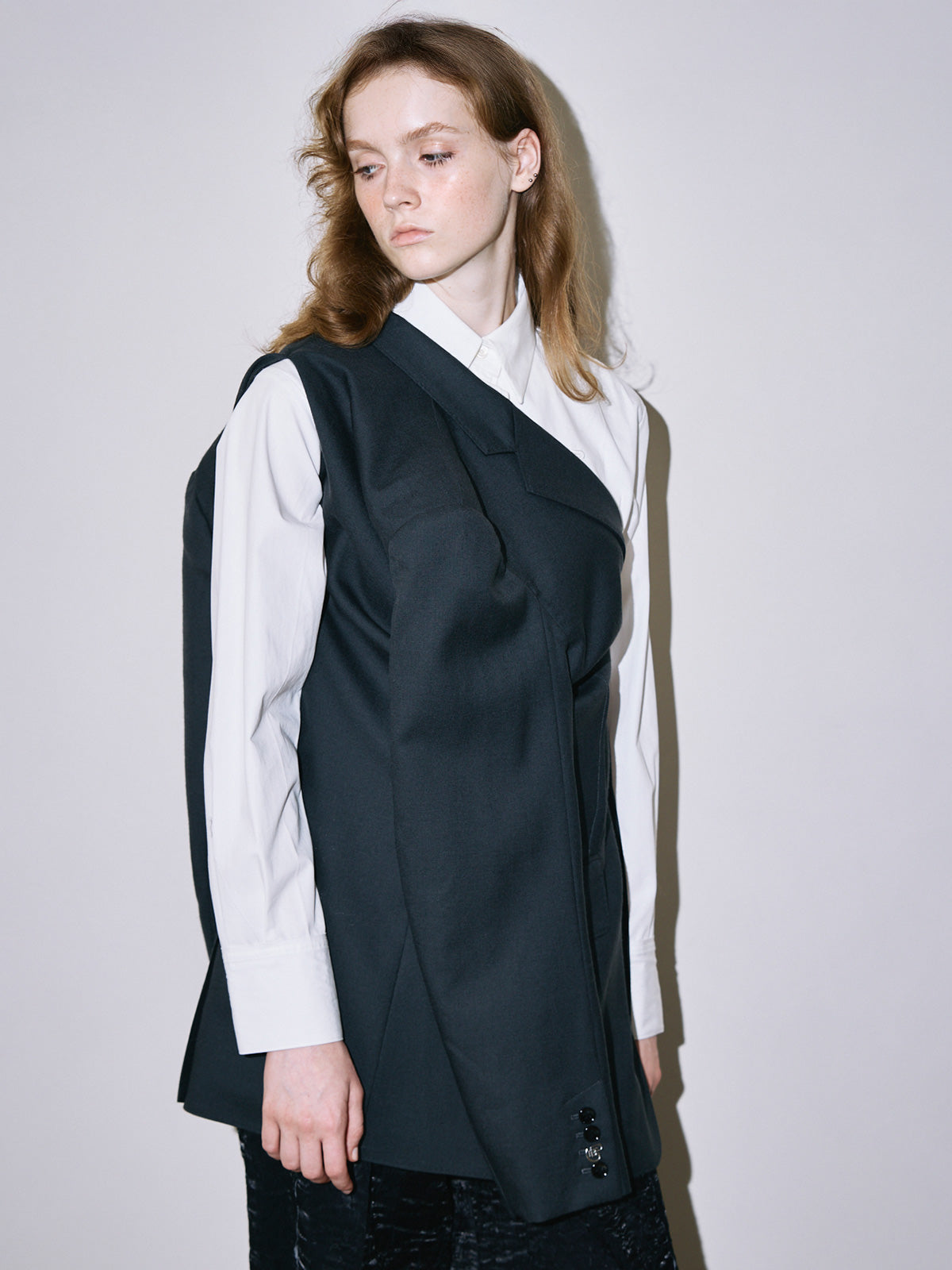 Serge over jacket