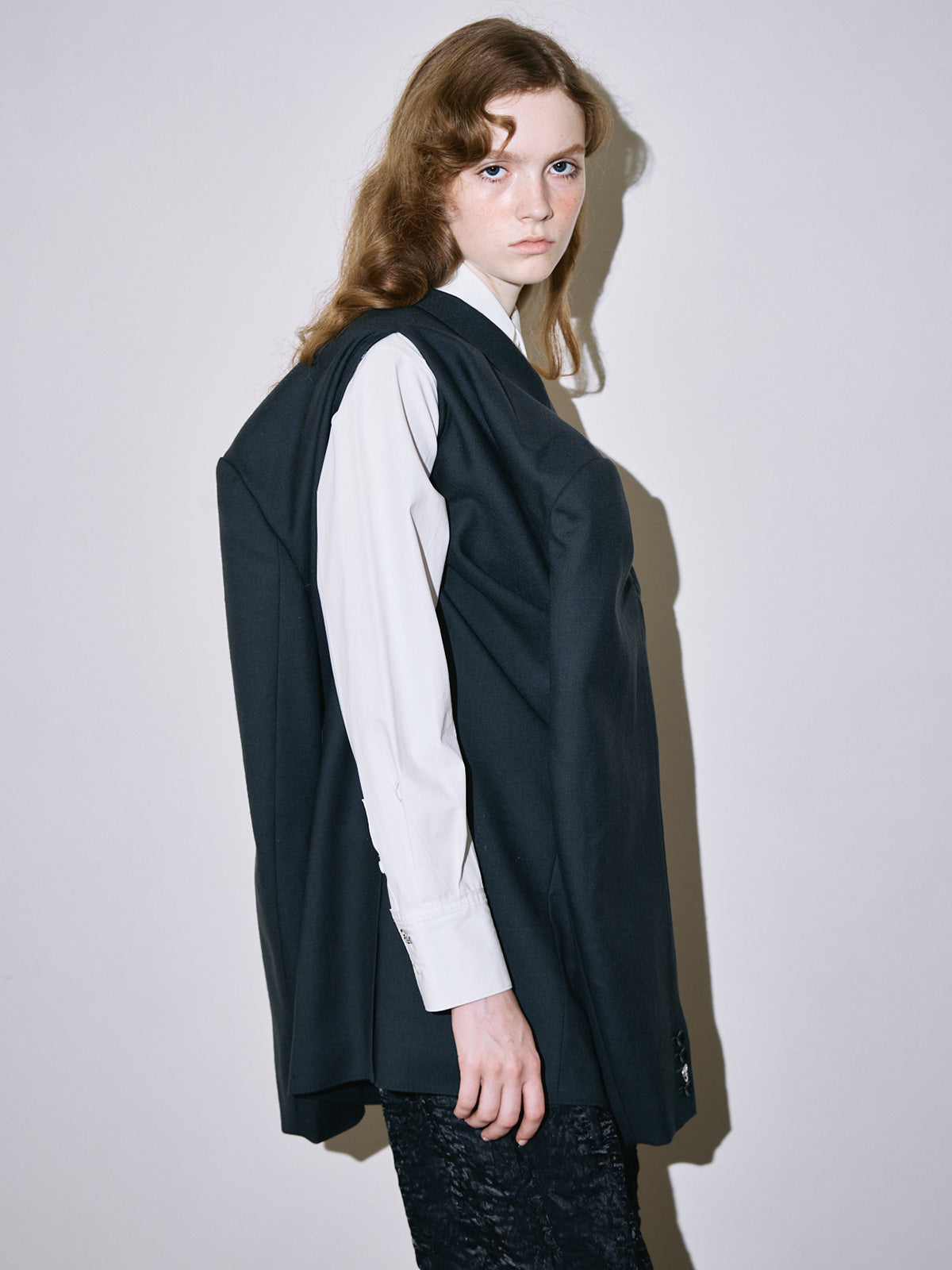 Serge over jacket