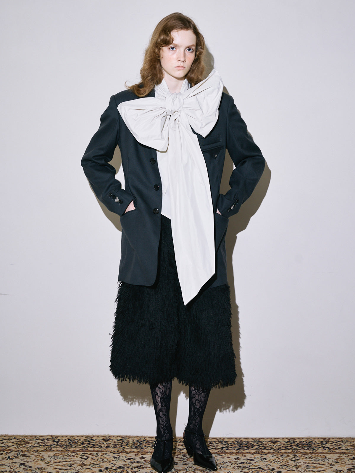 Serge over jacket