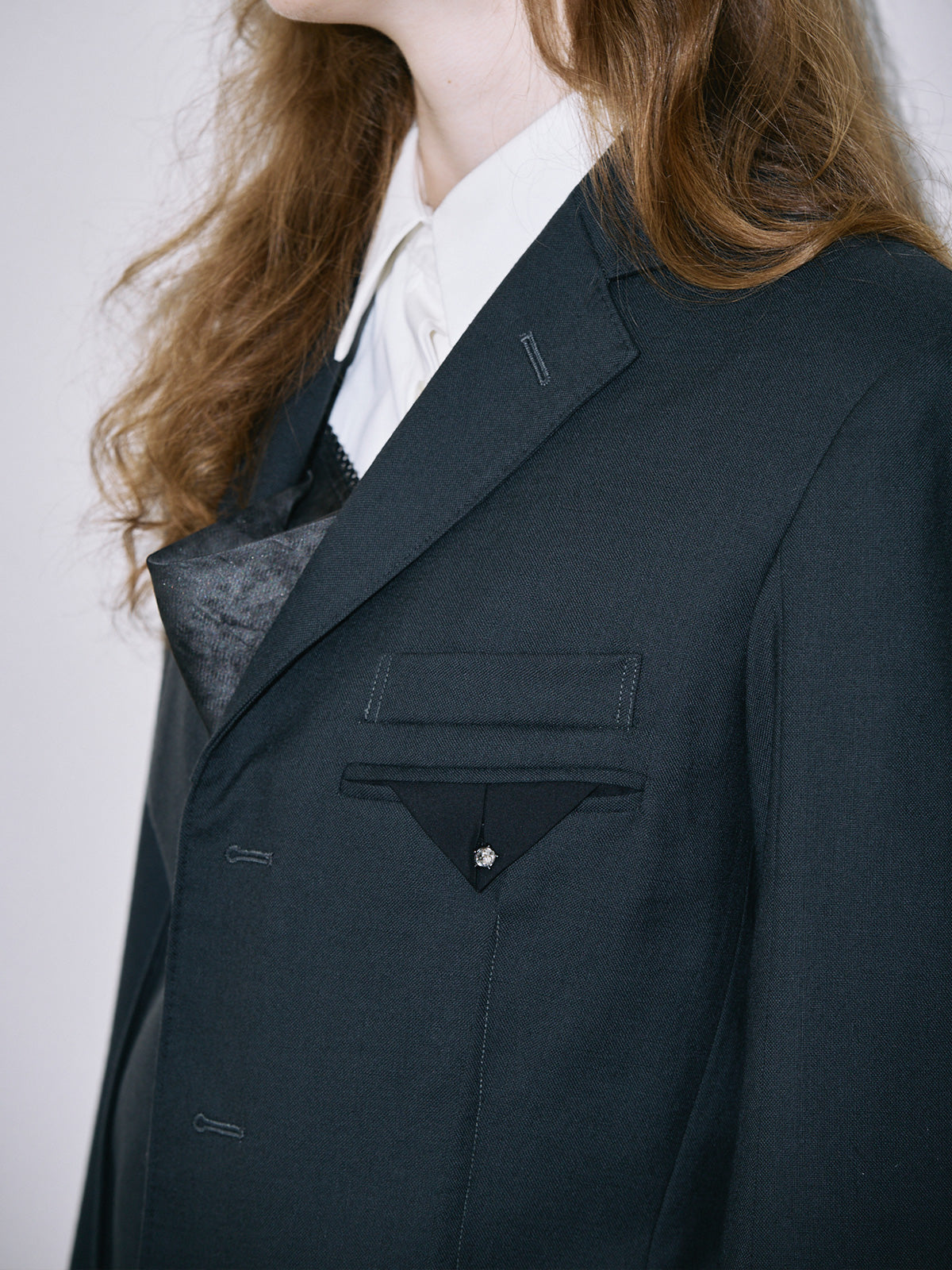 Serge over jacket