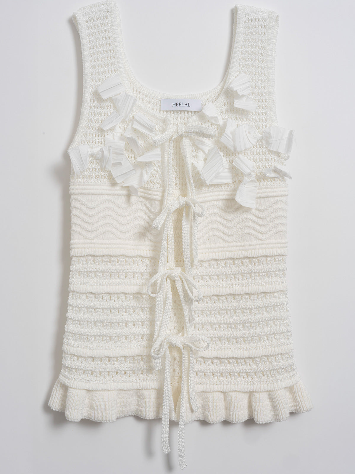 Spica ribbon lame knit
