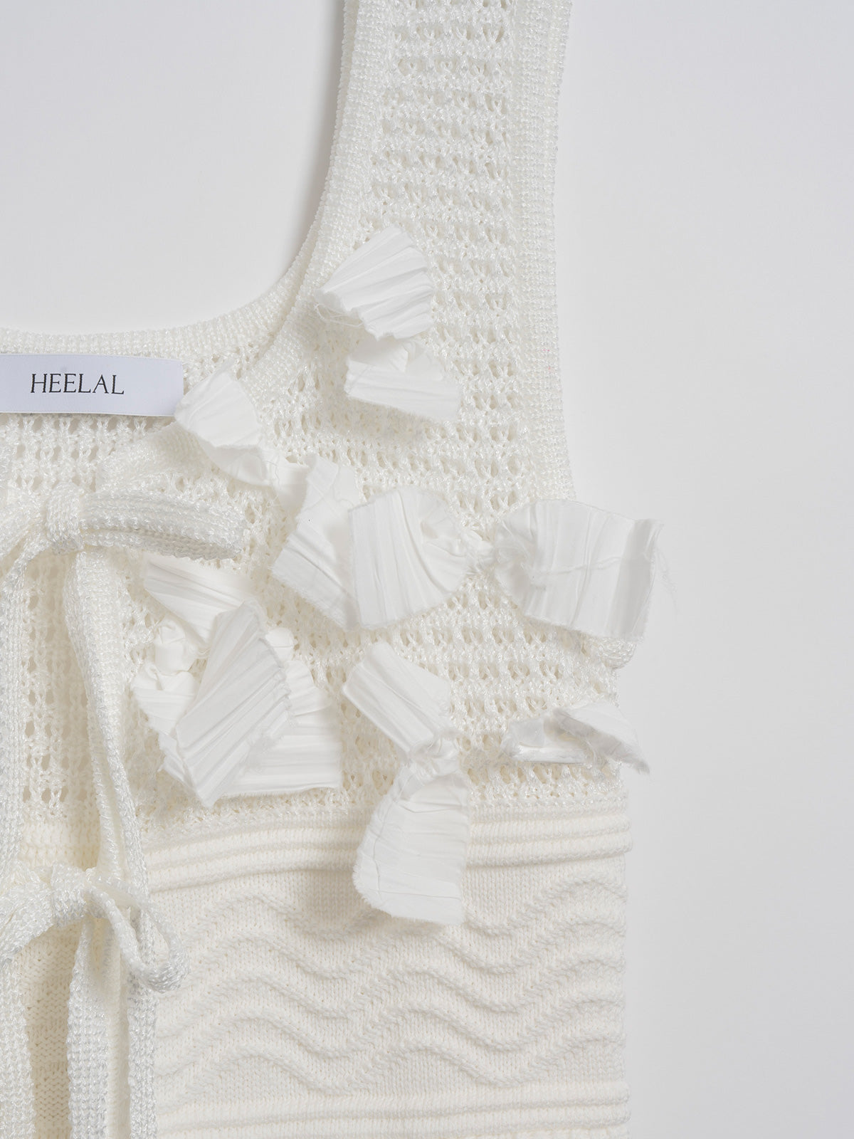 Spica ribbon lame knit