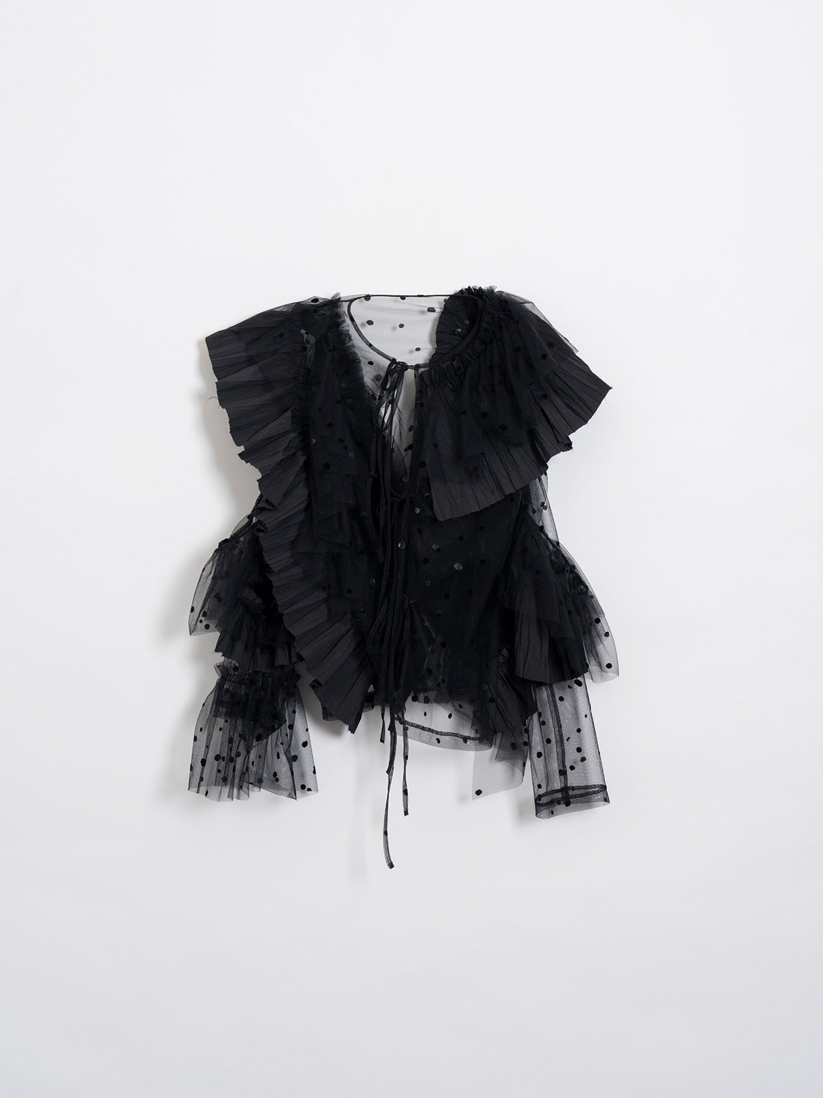 Charlotte frill blouse