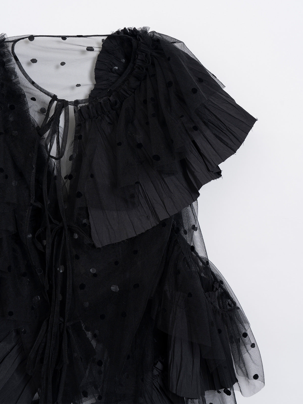Charlotte frill blouse