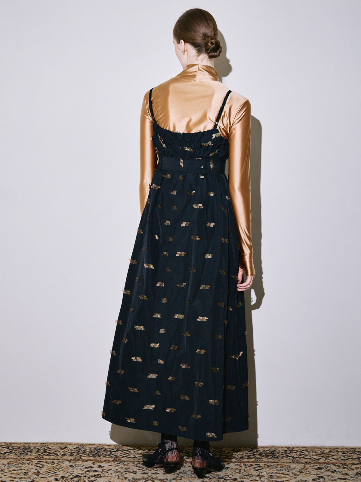 Chrome highwaist dress