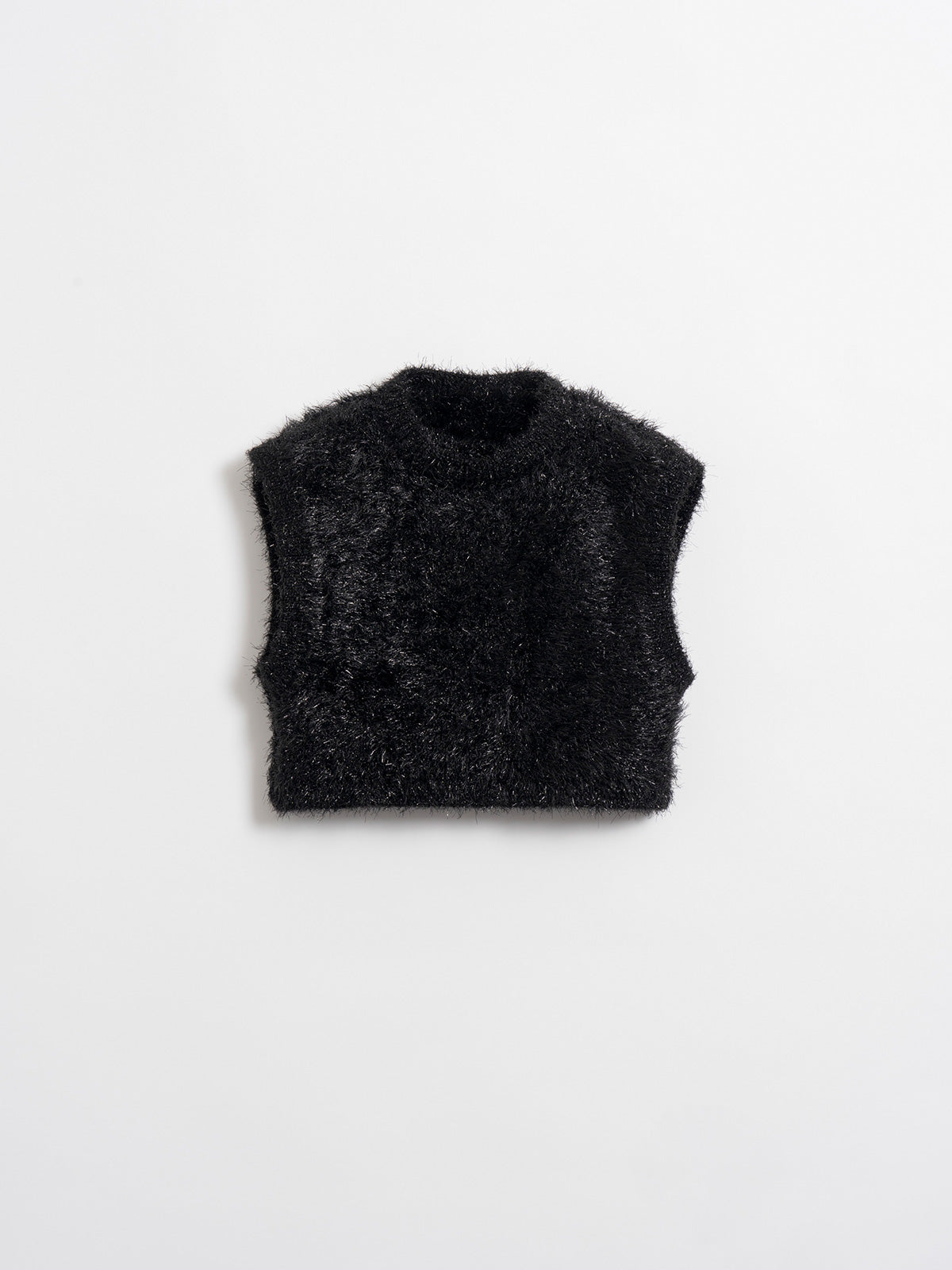Squall lame fur knit