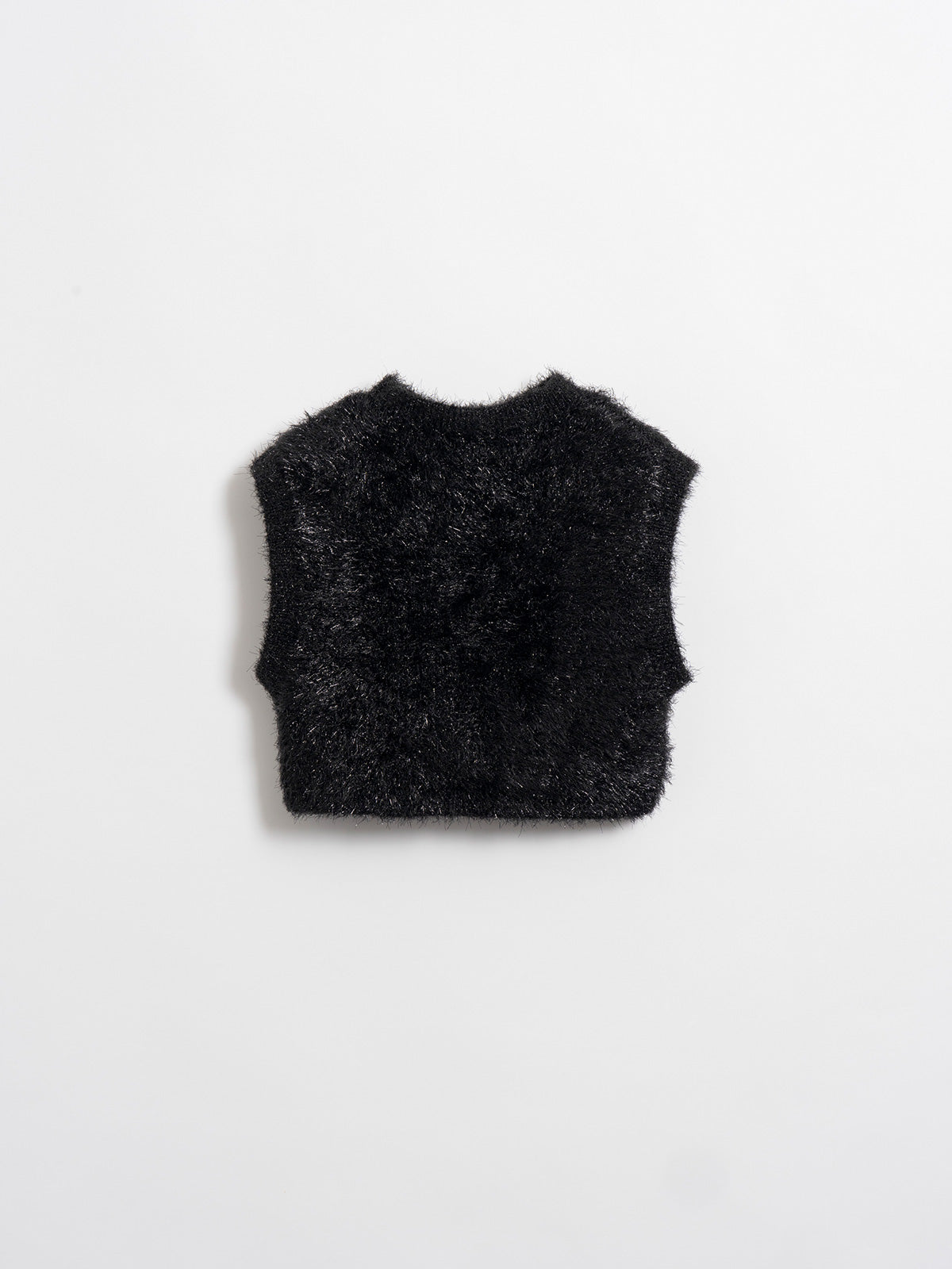 Squall lame fur knit