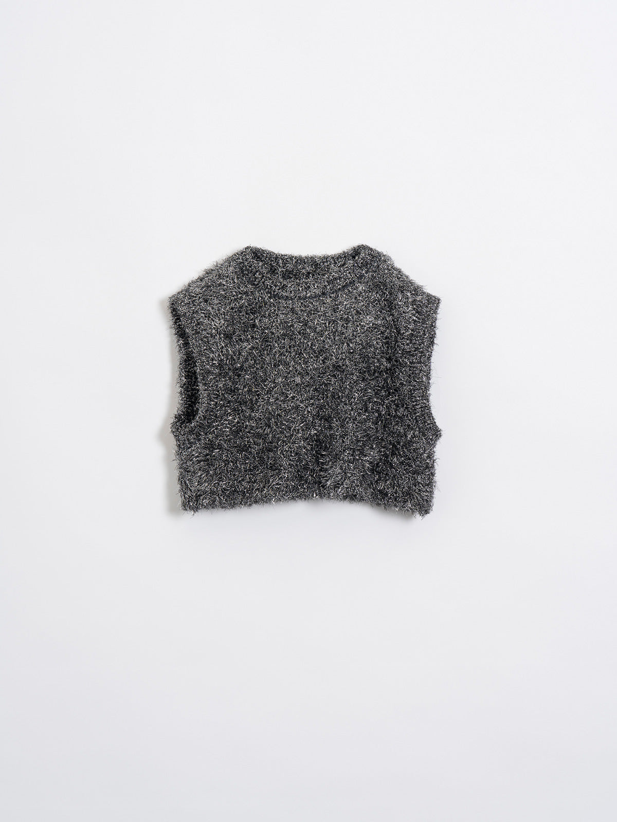 Squall lame fur knit